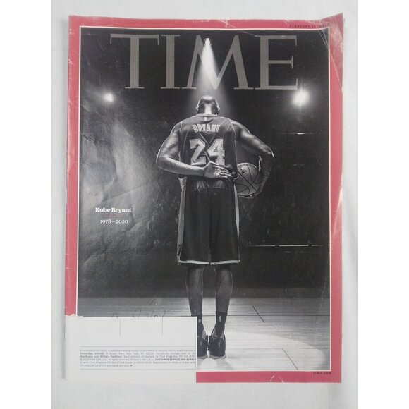 Lot of 4 Tribute Themed TIME Magazines 2016-2020 Kobe Bryant David Bowie Fidel - Picture 2 of 6
